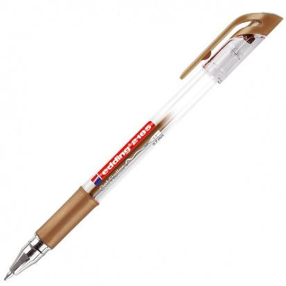 Ручка гелевая "2185" медный металлик 0.7мм